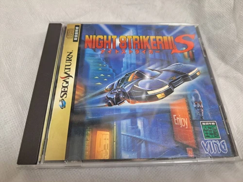 Night Striker S Sega Saturn T-19901G Japan Import Game Classic From Japan