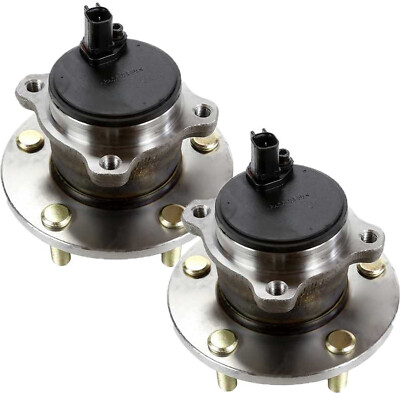 Pair Rear Wheel Bearing Hub w/ABS for 2004-2013 Mazda 3 2006-2017 Mazda 5 CA