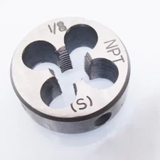 1pcs HSS Right Hand Die 1/8-27NPT Dies Threading  1/8-27 US DIE Superior quality