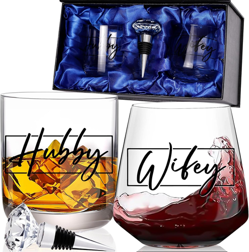 Couple Gifts for Wedding Engagement, Mr and Mrs Gift, Bridal Shower Gifts, Cool