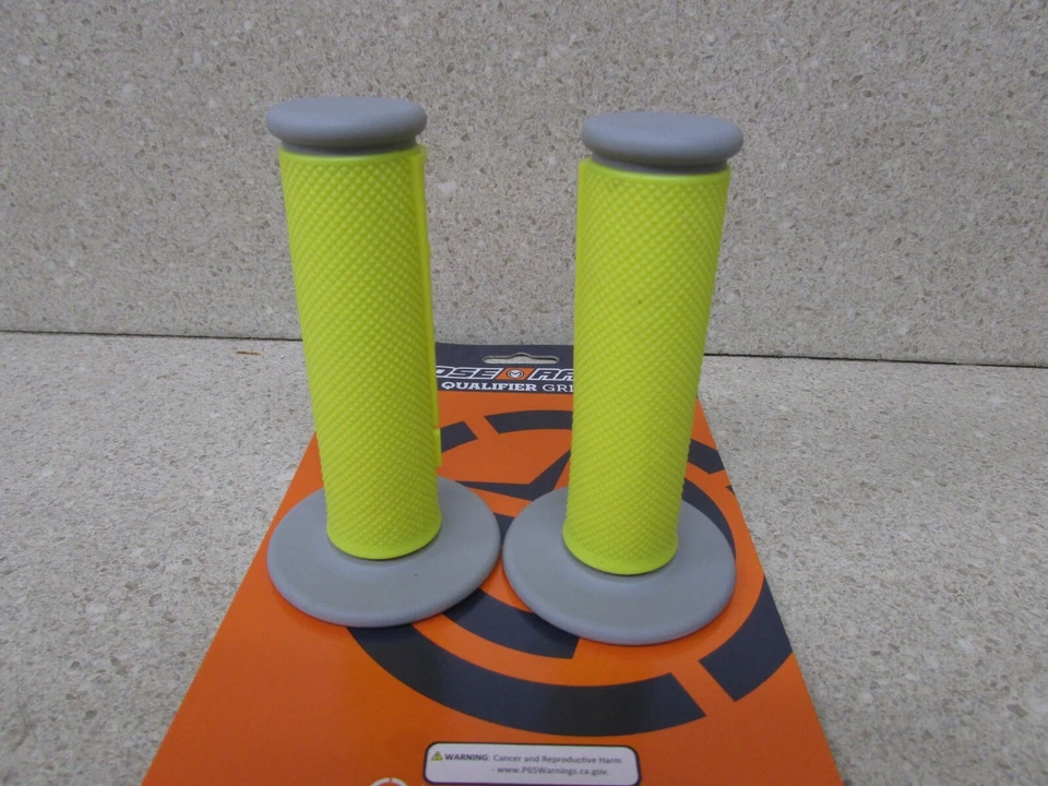 AGARRES MX AMARILLO/GRIS KX85 KX100 KX125 KX250 KX500 KX250F KX450F KAWASAKI Foto 4 de 4