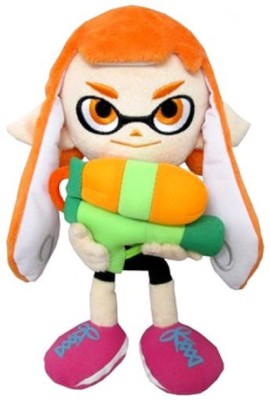 Splatoon Inkling Girl Orange 9-Inch Plush 819996014676 | eBay