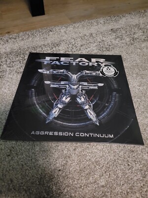Vinyl FEAR FACTORY Aggression Continuum  2LP Limited Marbled Crystal Black