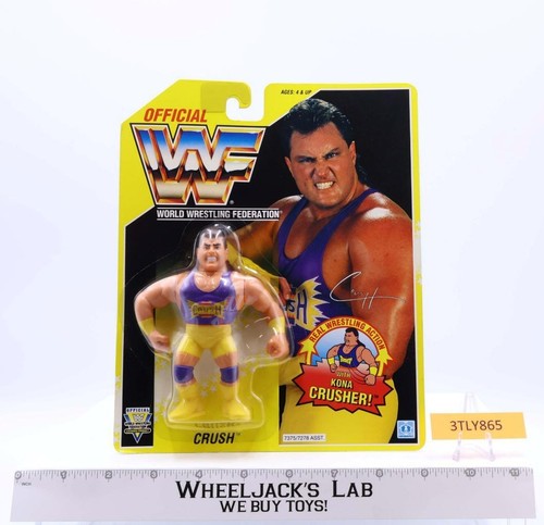 Crush Kona Crusher WWF Wrestling 1993 Hasbro Vinta...
