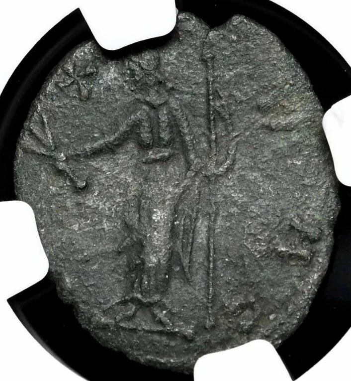 NGC VF Carausius. Romano-British Roman Empire AD 286-293, Double Denarius SCARCE - Image 2 of 4