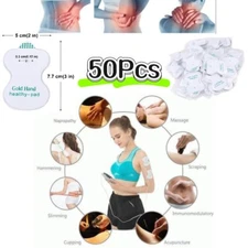 50PCS Snap On Replacement Pads For Massager & Electrode Pads TENS Unit