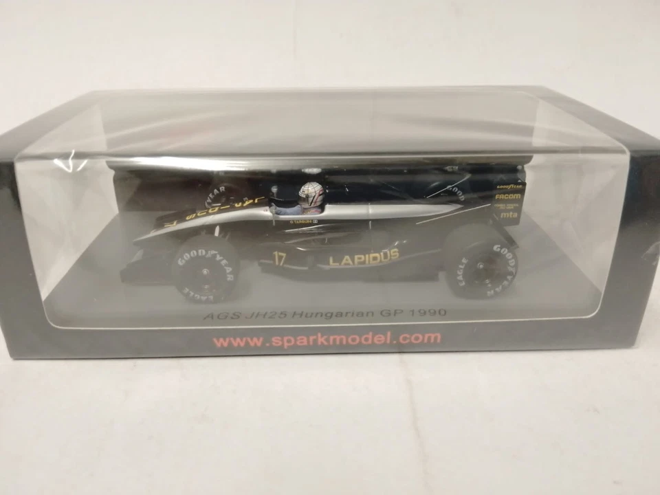 Spark AGS JH25 LAPIDUS #17 Gabriele Tarquini GP de Hungría 1990 1/43 S7222 Foto 2 de 3