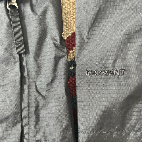 North Face Dryvent Hooded Jacket Boys Youth XL Black Zip Rain Shell Windbreaker - Picture 15 of 20