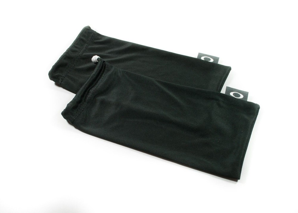 OAKLEY 2 PACK - LARGE BLACK MICRO FIBER CLOTH SUNGLASSES CLEANING STORAGE BAGS