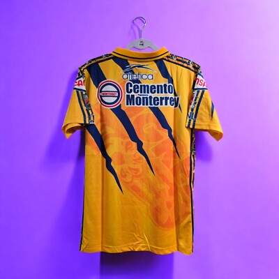 TIGRES UANL Season 97/98 Home - Jersey Vintage - Yellow - Atletica
