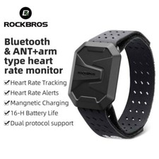ROCKBROS Cycling Arm Heart Rate Monitor Bluetooth ANT Exercise Monitor IPX7