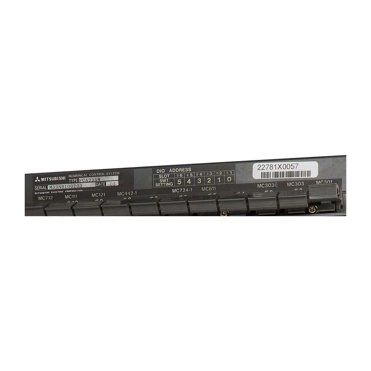 三菱電機　CNC FCA335m Mitsubishi Meldas FCA-335M Numerical Control System w