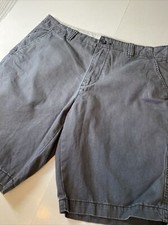 Old Navy Men's Size 38 Charcoal Gray Lived In Straight 8  Casual Bermuda Shorts