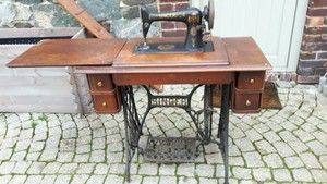 Alte Singer Nähmaschine versenkbar Vorkriegszeit Antik | eBay