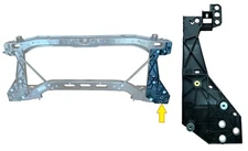 New Radiator Support Bracket for 2019-2024 Dodge Ram 2500/3500 Left Side