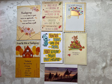 Hallmark Heartline Greeting Cards lot of 7 Cards with 5 plain envelopes