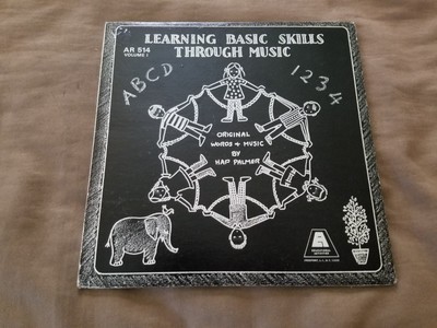 LEARNING BASIC SKILLS THROUGH MUSIC Vol.1 - Hap Palmer 1969 Activity LP-ARLP-514