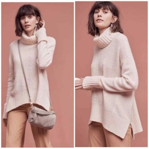 Moth Anthropologie cream wool blend 