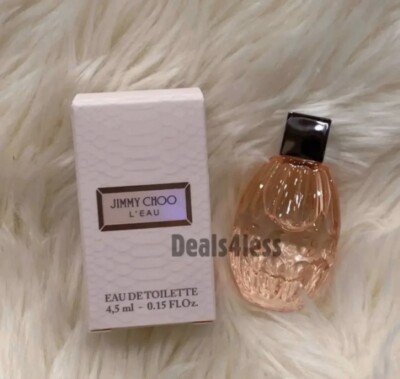 NEW Jimmy Choo L'Eau Eau de Toilette Deluxe Mini Perfume ~ 0.15 fl