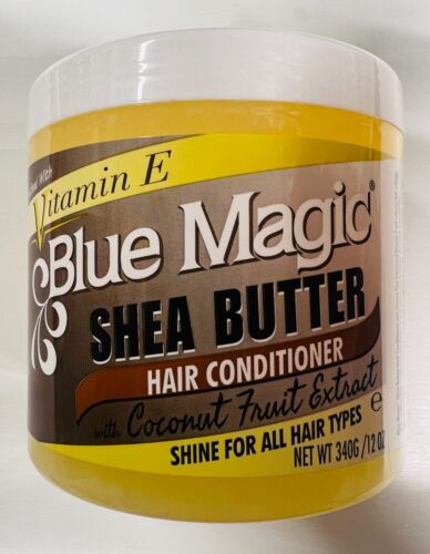3 X Blue Magic Shea Butter Hair Conditioner With Coconut Fruit Extract 12oz/340G - Picture 2 of 3