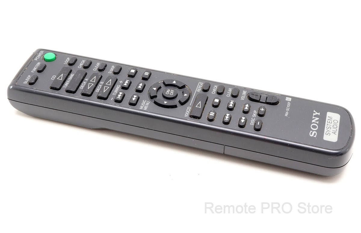 SONY Remote MHC-771 MHC-881 MHC-D6 MHC-D7 MHC-G77 MHC-G88 HCD-H771