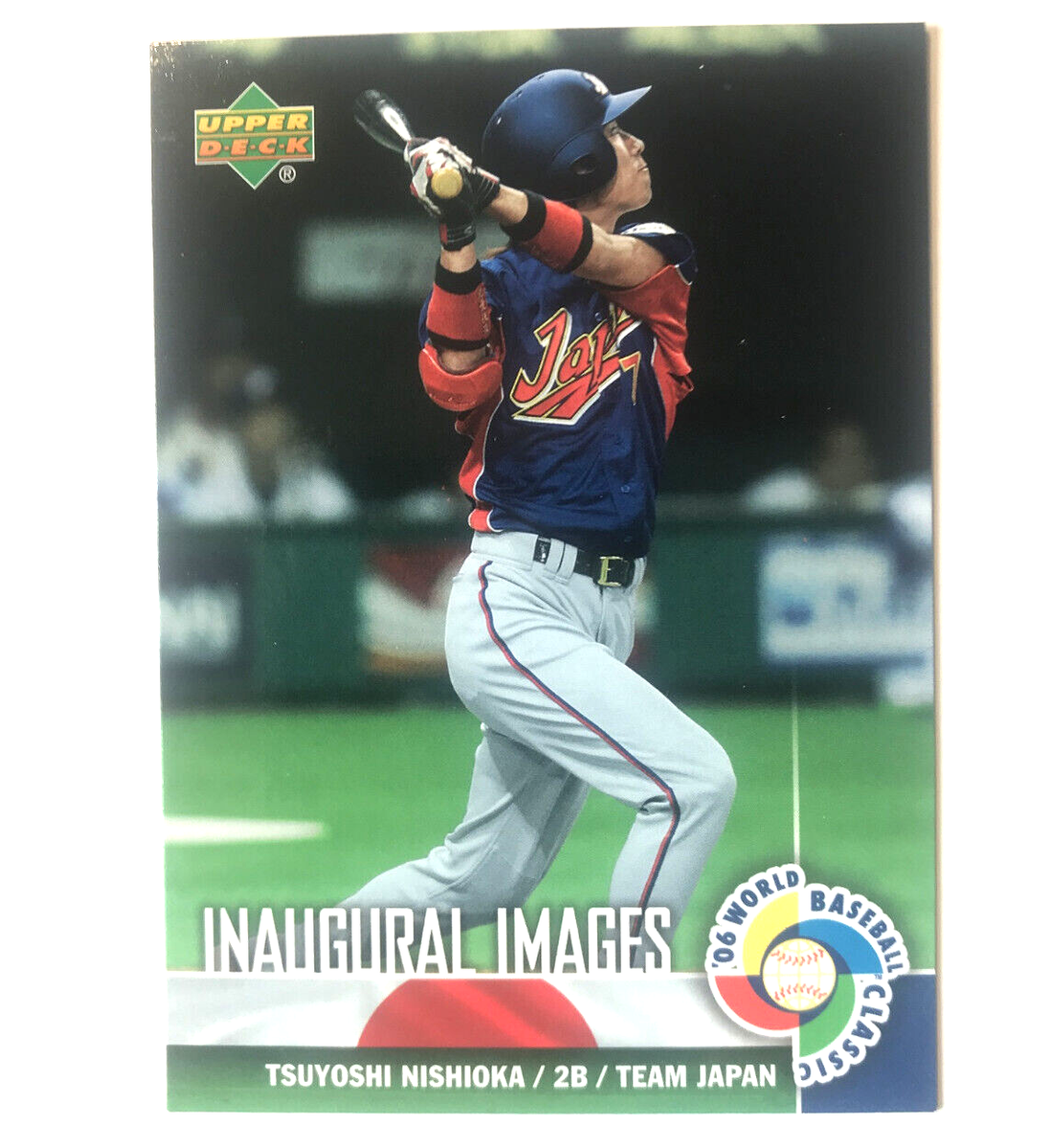 TSUYOSHI NISHIOKA 2006 Upper Deck WBC Inaugural Images #II-3 Team