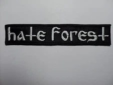 HATE FOREST EMBROIDERED PATCH