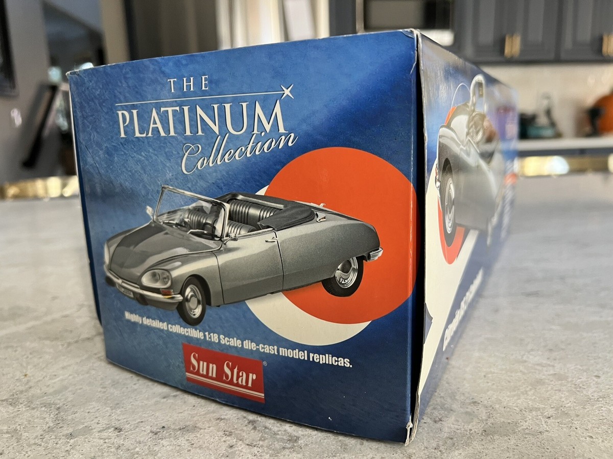 Sun Star 1/18 Platinum Collection Citroen DS 21 Cabriolet Diecast