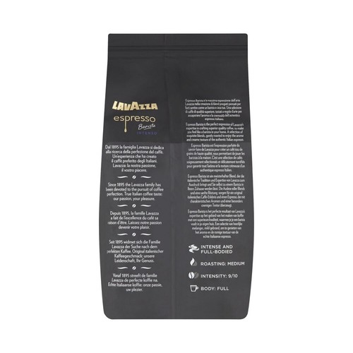 Lavazza Espresso Barista Intenso Coffee Beans 1kg Bold Cocoa & Woody Notes - Picture 2 of 2