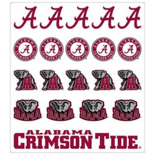 Alabama Crimson Tide Multi-Purpose Vinyl Sticker Sheet