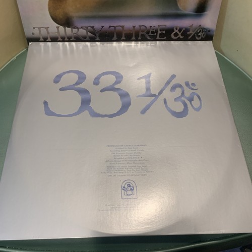 GEORGE HARRISON THIRTY THREE & 1/3 1976 DARK HORSE RECORDS LP 3005 33 - Picture 9 of 19
