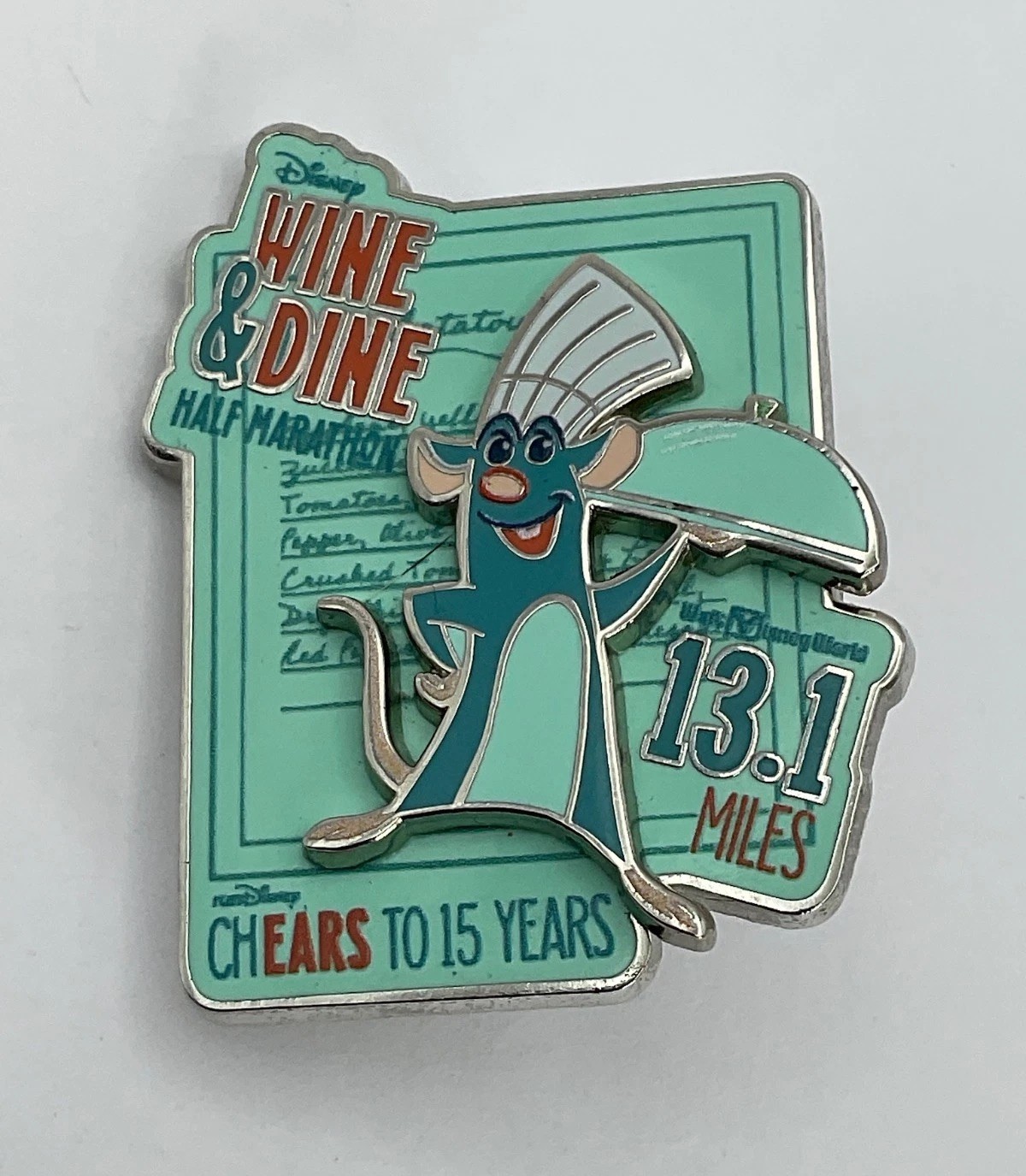Chef Remy Ratatouille Wine Dine Half Marathon 2024 13.1 RunDisney Disney Pin B1