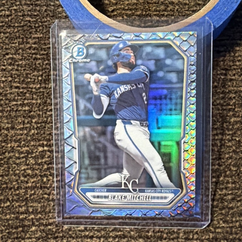 Bowman Chrome Blake Mitchell Reptillian Refractor