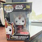 Funko Pop! Vinyl Star Wars Queen Amidala Target Exclusive #706 Bobblehead