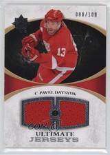 2010-11 Ultimate Collection Jerseys 80/100 Pavel Datsyuk #UJ-PD HOF 2tb