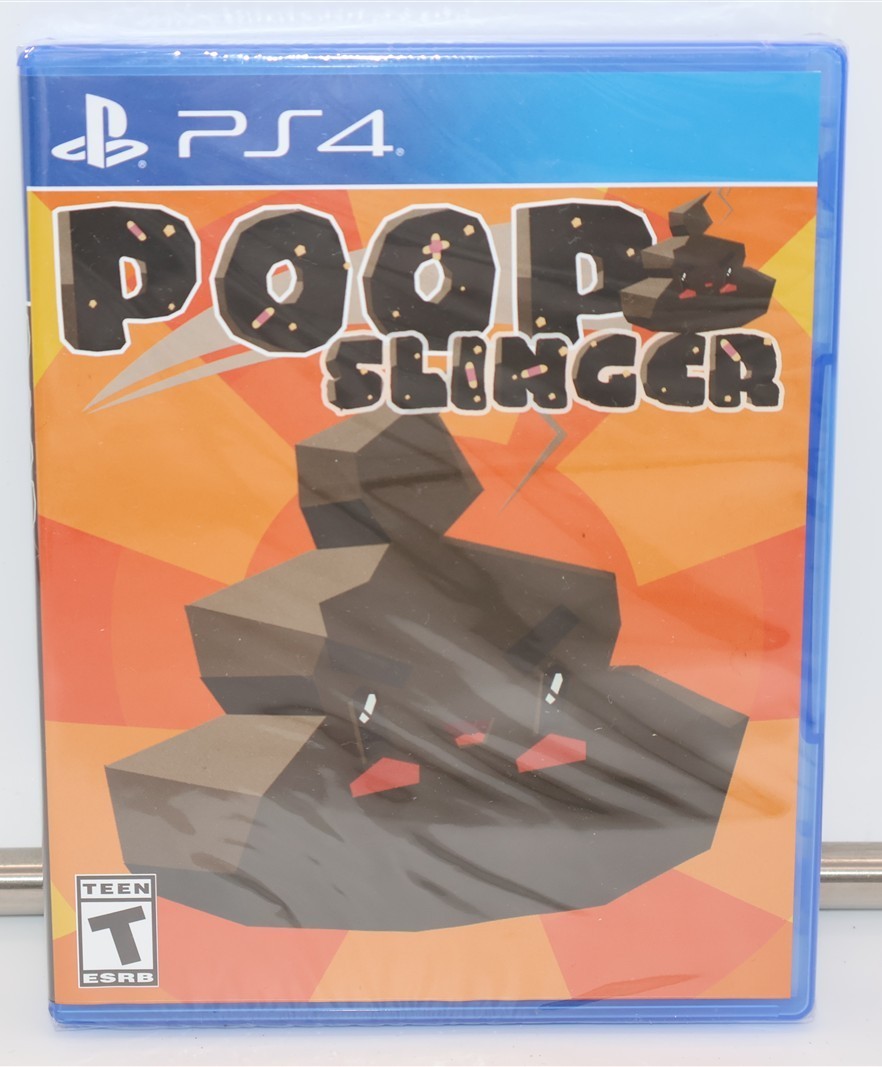 Poop Slinger - PlayStation 4/PS4 - - NEW AND SEALED