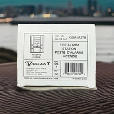 Vigilant Kidde Mirtone GSA-M270P Two-Stage Manual Pull Station New