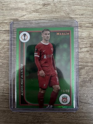 Alexis Mac Allister /99 | topps merlin | fc liverpool