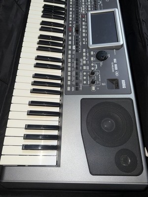 Korg Pa900 Elektrisches Keyboard 61 Tasten mit eingebautem Lautsprecher, grau