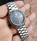 Seiko SKZ635 1971 Blue Checkboard Sunburst Retro Ultra Rare Vintage Auto JDM OEM