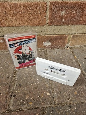 Ghostbusters Commodore 64 C64 C128 Spielkassette + Hülle & Inlay