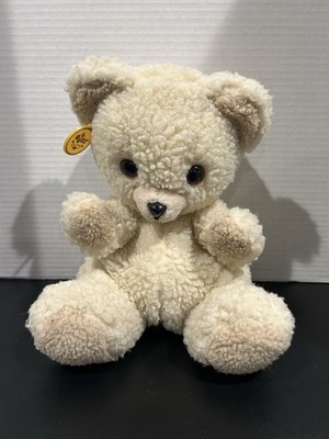Kuschel Weichspüler Handpuppe Bär Plüsch Ganzkörper Vintage 1986 Russ