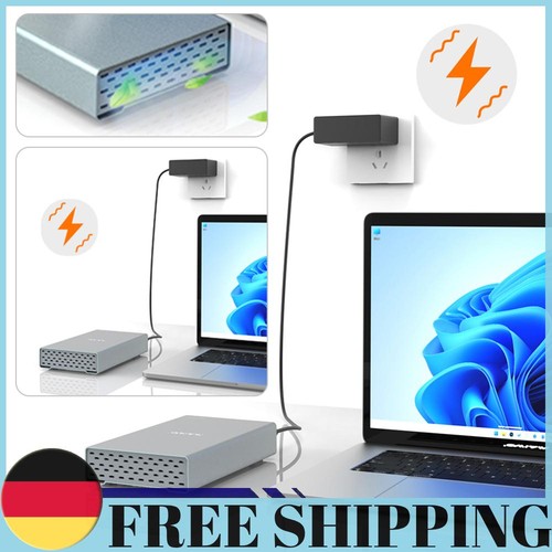 Dual Bay Enclosure with Offline Clone NVME M.2 Duplicator Automatically Sleep