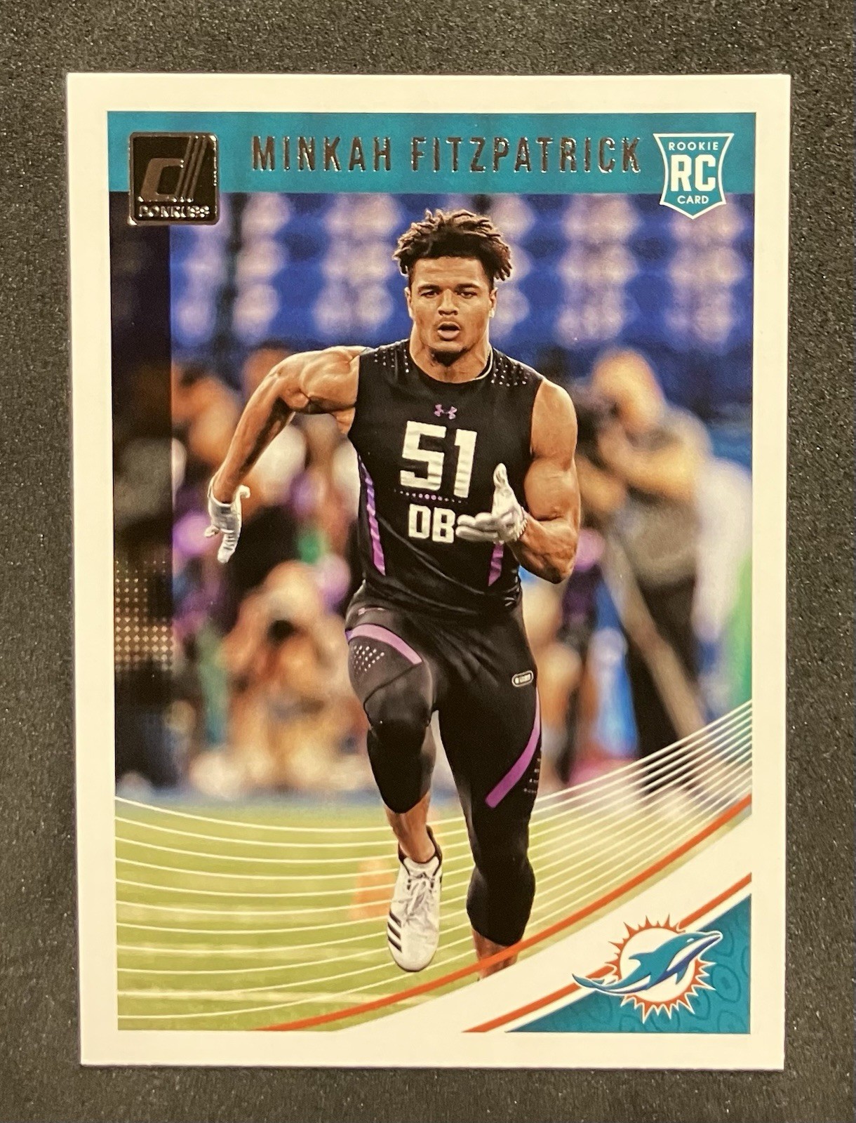 2018 Panini Donruss - Rookie Minkah Fitzpatrick #353 (RC) Miami Dolphins