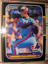 1987 Donruss #303 ANDRES GALARRAGA Montreal Expos Baseball Card, 1st Base (MINT)