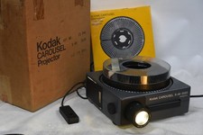 Kodak Carousel S-AV 2020 35mm Film Slide Projector Cord Remote READ DESCRIPTION