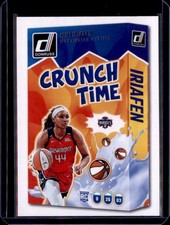 2025 Donruss WNBA #20 Kiki Iriafen Crunch Time