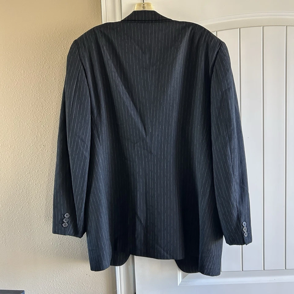 Vtg Gianni Versace Wool Blend Blazer Jacket Coat $1295 - Image 2 of 4