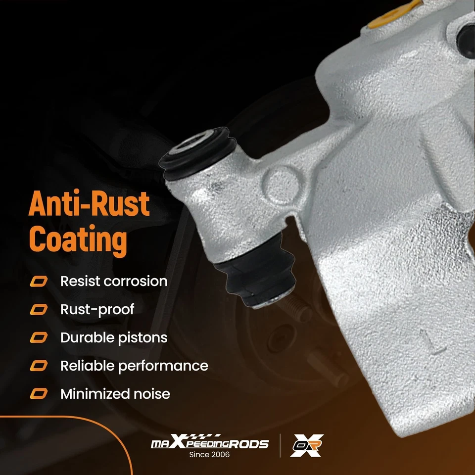 2x Front Floating Brake Caliper for Kia Picanto I SA 2004-2011 343458 343459 - Image 4 of 4