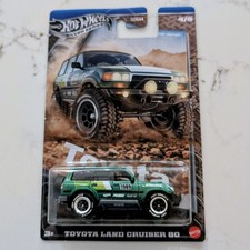 Hot Wheels 2025 Toyota Land Cruiser 80  Green Long Card Silver Series 4/5 GDG44